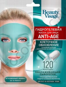 Beauty Visage гидрогелевая маска для лица Anti-Age 38мл