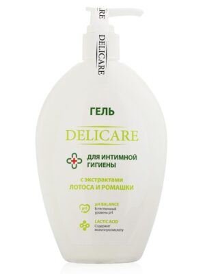 Delicare Гель для интимной гигиены Экстракт лотоса и ромашки 270мл