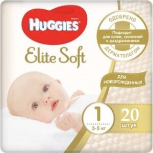 Huggies подгузники Elite Soft Convy №1 20шт