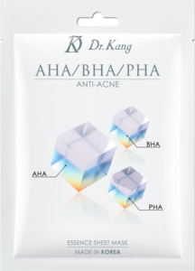 Dr.Kang тканевая маска для лица Anti-Acne AHA/BHA/PHA 21мл