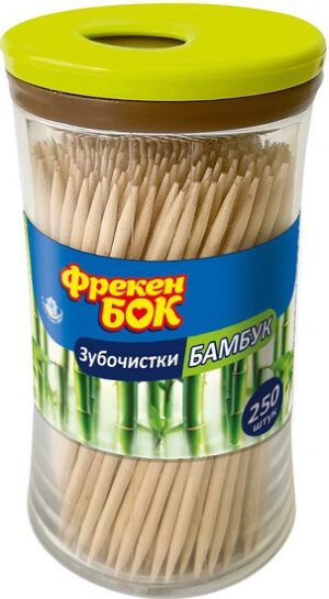 Фрекен Бок зубочистки Бамбуковые 250шт