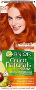Garnier Color Sensation Краска для волос №7.40 Янтарный ярко-рыжий 110мл