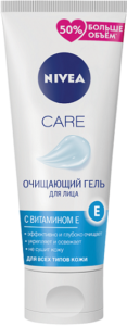 Nivea Care гель для лица Очищающий с витамином Е 225мл