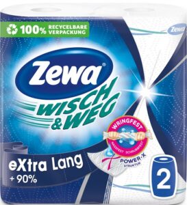 Zewa Wisch&Weg Бумажные полотенца Original 2х слойные 2шт