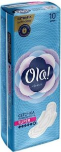 OLA Classic Прокладки Сеточка поверхность Супер (матрасы) 9шт