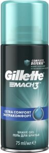 Gillette Mach3 Гель для бритья Экстракомфорт 75мл