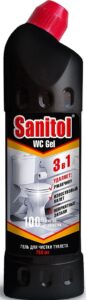 Sanitol WC Gel Гель для чистки туалета 3в1 750мл