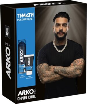 Подарочный набор Arko Cool Пена для бритья и Крем после бритья