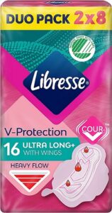Libresse Гигиенические прокладки Maxi Ultra Long+ 16шт