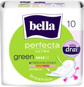 Bella Гигиенические прокладки Perfecta Ultra Green 10шт