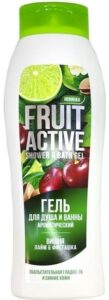 Fruit Active гель для душа и ванны Вишня Лайм и Фисташки 500мл