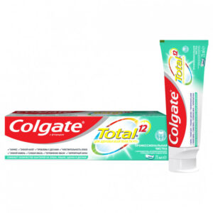 Colgate зубная паста Total 12 Профессиональная чистка 75мл