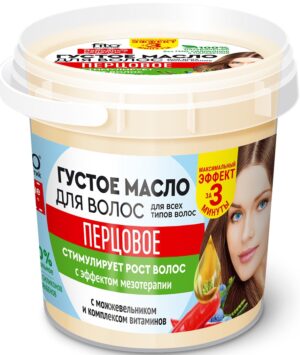 Fito Косметика масло для волос Густое Перцовое 155мл