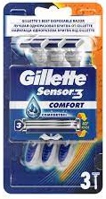 Gillette Blue 3 Comfort Бритва одноразовая 3шт