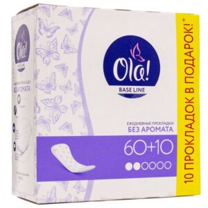 OLA Daily гигиенические прокладки на каждый день без запаха 70шт