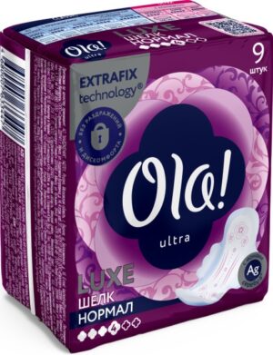 OLA Ultra гигиенические прокладки Luxe Normal 9шт