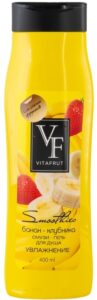 Vitafrut смузи-гель для душа Банан и Клубника 400мл