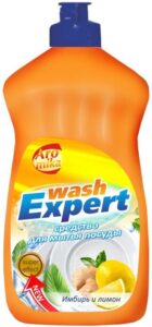 WashExpert средство для мытья посуды Имбирь и Лимон 500мл