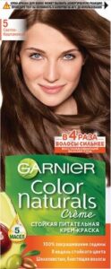 Garnier Color Naturals Краска для волос №5 Светло-каштановый 110мл