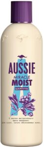 Aussie Miracle Moist шампунь с Австралийским маслом ореха Макадамии  300мл