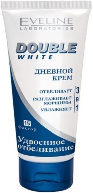 Eveline Cosmetics крем для лица 3в1 Дневной Double White 75мл
