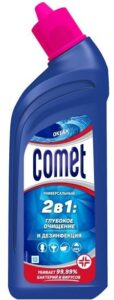 Comet гель для чистки 2в1 Универсальный Океан 450мл