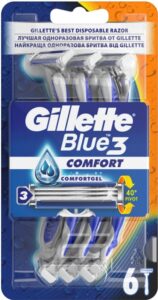 Gillete Blue3 Cтанки для бритья Comfort 6шт
