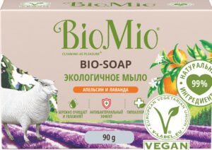 BioMio мыло туалетное Апельсин и Лаванда 90гр