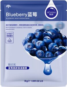 Blueberry тканевая маска для лица с экстрактом Черники 30гр