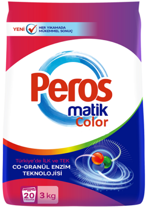 Peros порошок для стирки Авт. Color 3кг