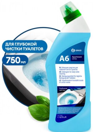 Grass моющее средство Кислотное для туалетов Apartment Series 750мл