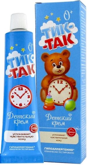 Свобода Тик-Так крем Детский для чувствительной кожи 0+ 40мл