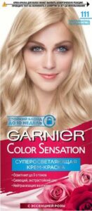 Garnier Color Sensation Краска для волос №111 Ультраблонд платиновый 110мл