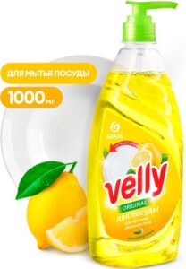 Grass средство для мытья посуды Velly Лимон 1000мл