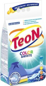 TeoN порошок для стирки Универсал Color&White 1.8кг