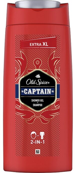 OLD SPICE Гель для душа + шампунь 3в1 Captain 1л