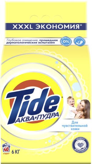 TIDE Порошок стиральный авт Детский для Чувствительной кожи 6кг