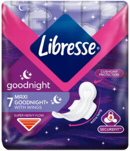 Libresse Гигиенические прокладки Maxi Goodnight+ Ночные 7шт
