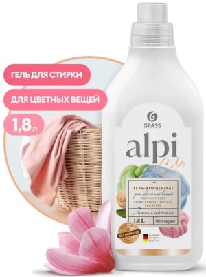 Grass Alpi Color гель-концентрат для стирки Цветных вещей 1800мл