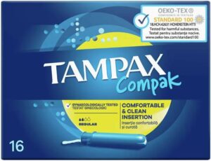 Tampax Compak тампоны Regular 16шт