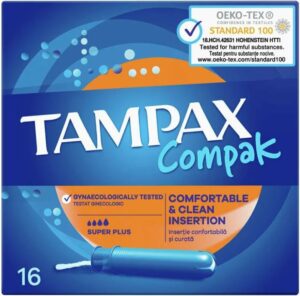 Tampax Compak тампоны Super Plus 16шт
