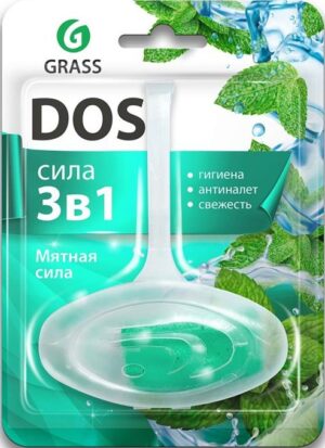 Grass Dos подвесной блок для унитаза 3в1 Мята 30гр