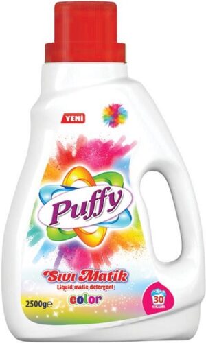 Puffy жидкий порошок для стирки авт. Color 2500мл
