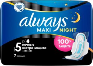 ALWAYS прокладки Night Maxi 7шт