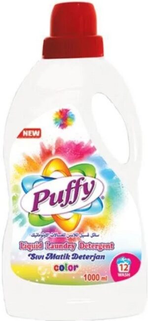 Puffy жидкий порошок для стирки авт. Color 1000мл