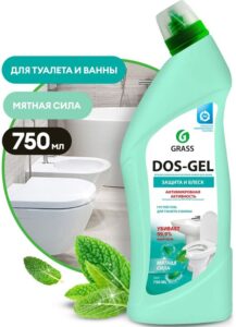 Grass Dos-gel Средство для чистки туалета и ванной Мятная сила 750мл