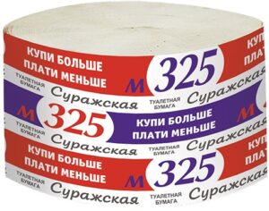Суражская 325 туалетная бумага 1шт