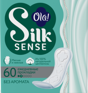 OLA Silk Sense гигиенические прокладки на каждый день без аромата 60шт
