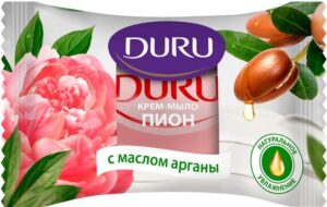 Туалетное крем-мыло DURU Пион и масло Арганы 80гр