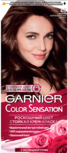 Garnier Color Sensation Краска для волос №4.0 Королевский оникс 110мл